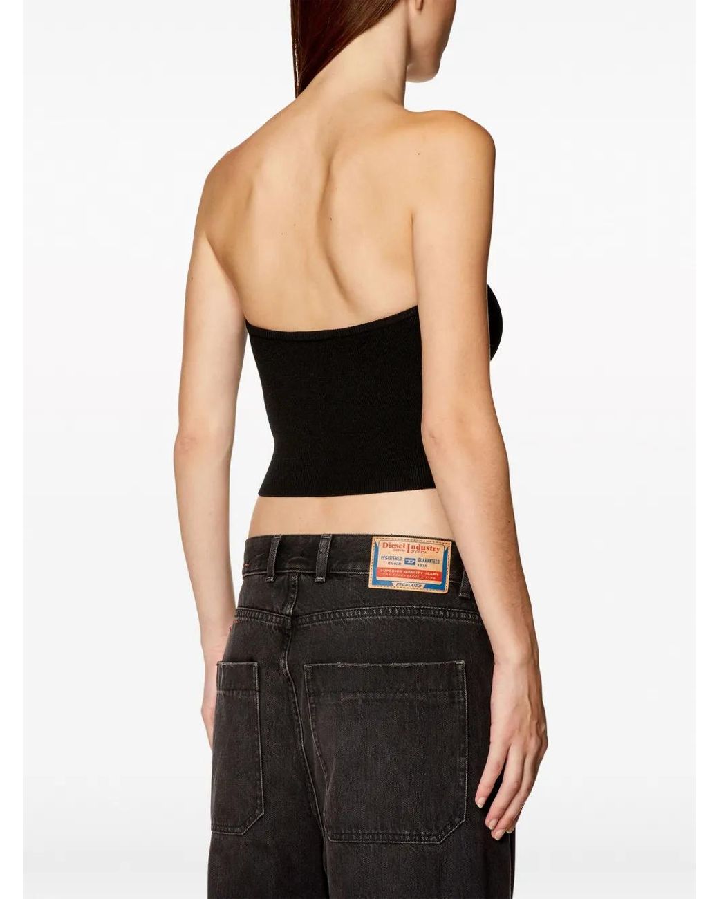 DIESEL Top Vrouw in het Black