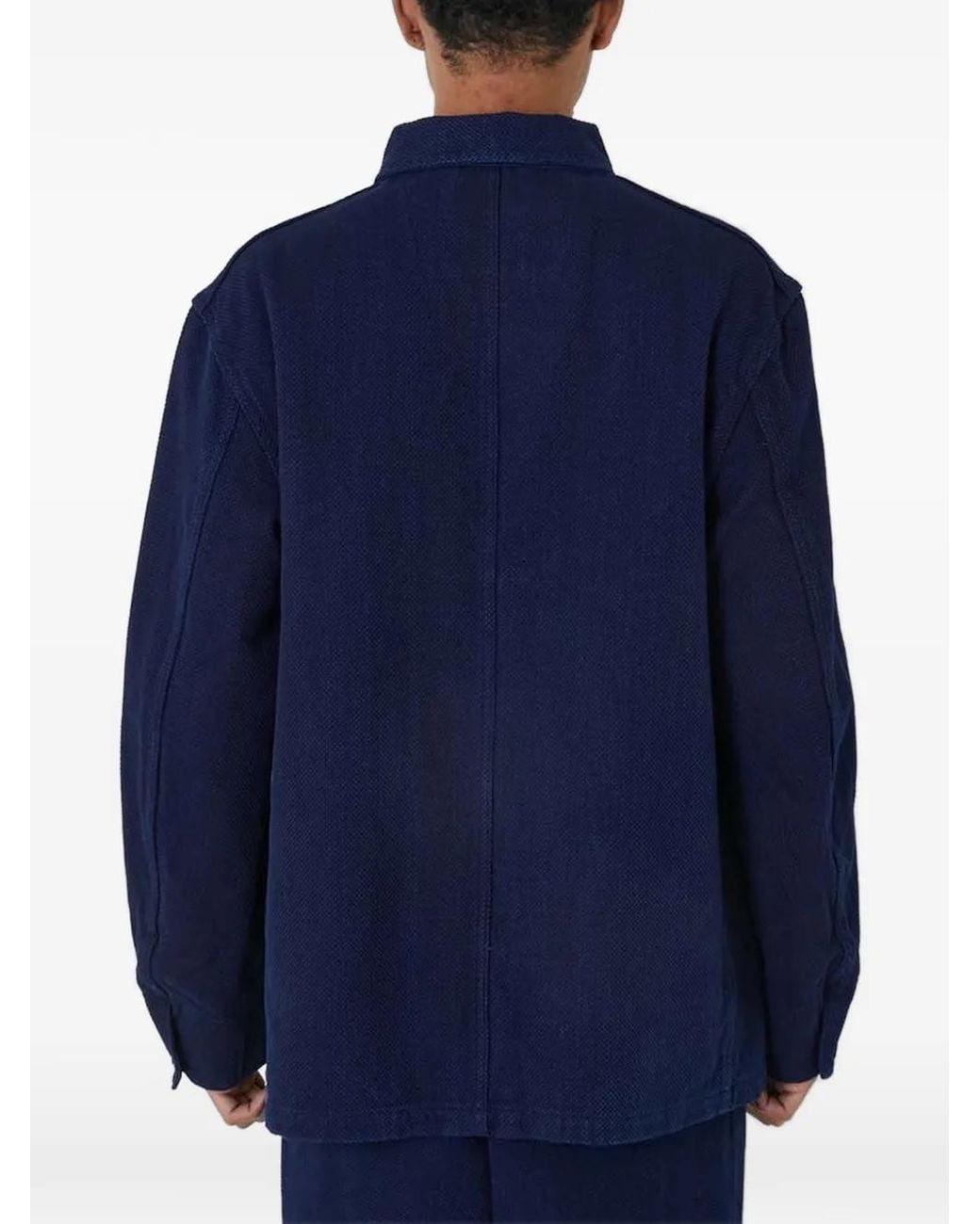 Blue Blue Japan Blue Patch-Pocket Jacket for men