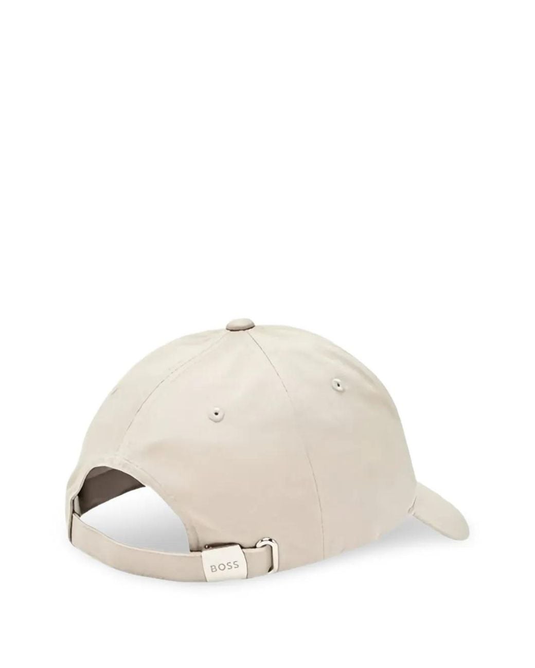 Boss Natural Embroidered Logo Baseball Hat for men