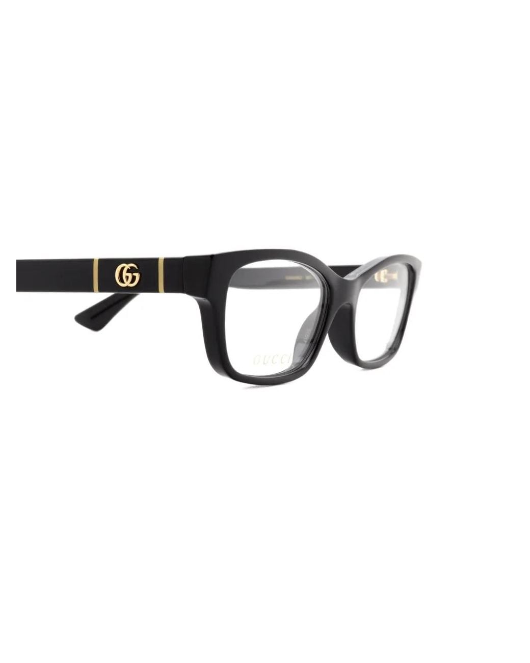 Gucci Black Double G Glasses