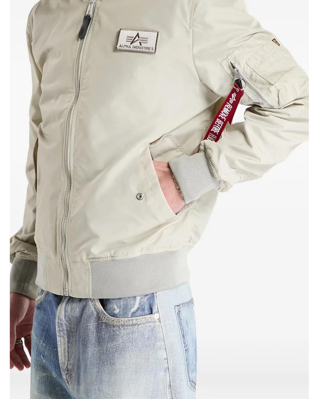 Alpha Industries Multicolor Veste Bomber Ma-1 Ttc À Patch Logo for men
