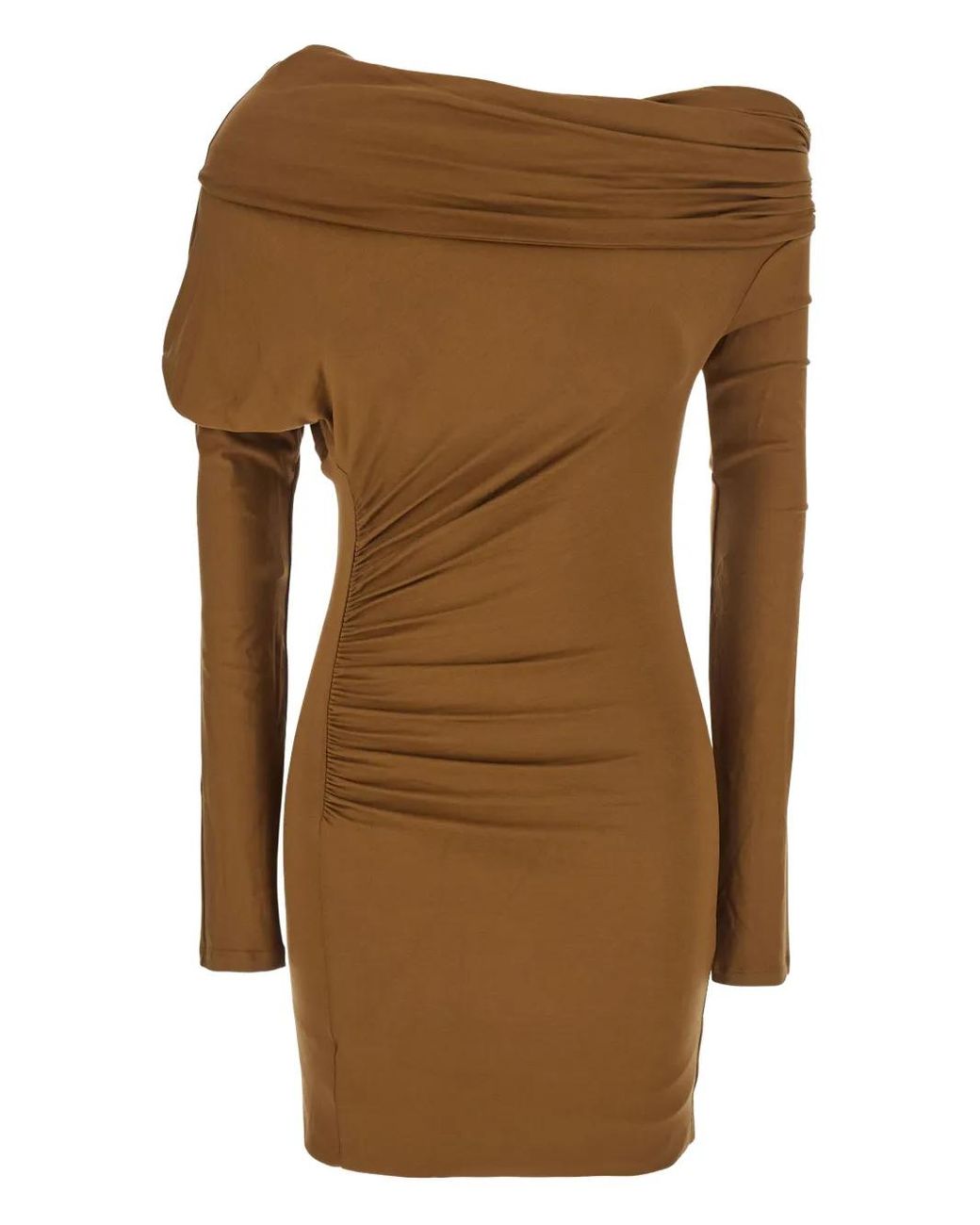 ANDAMANE Brown Zoe Mini Dress