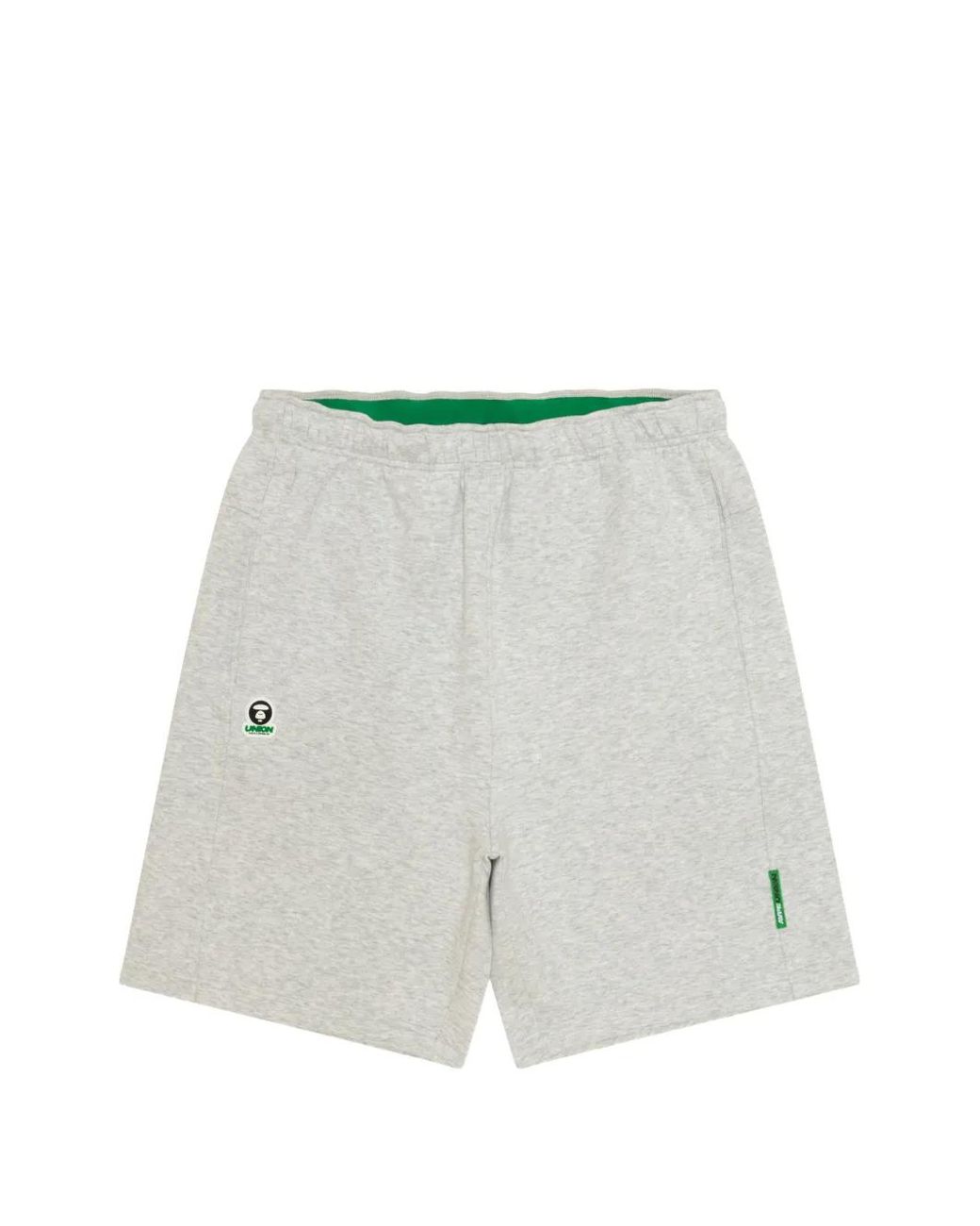 Aape By A Bathing Ape White Embroidered-Logo Shorts for men