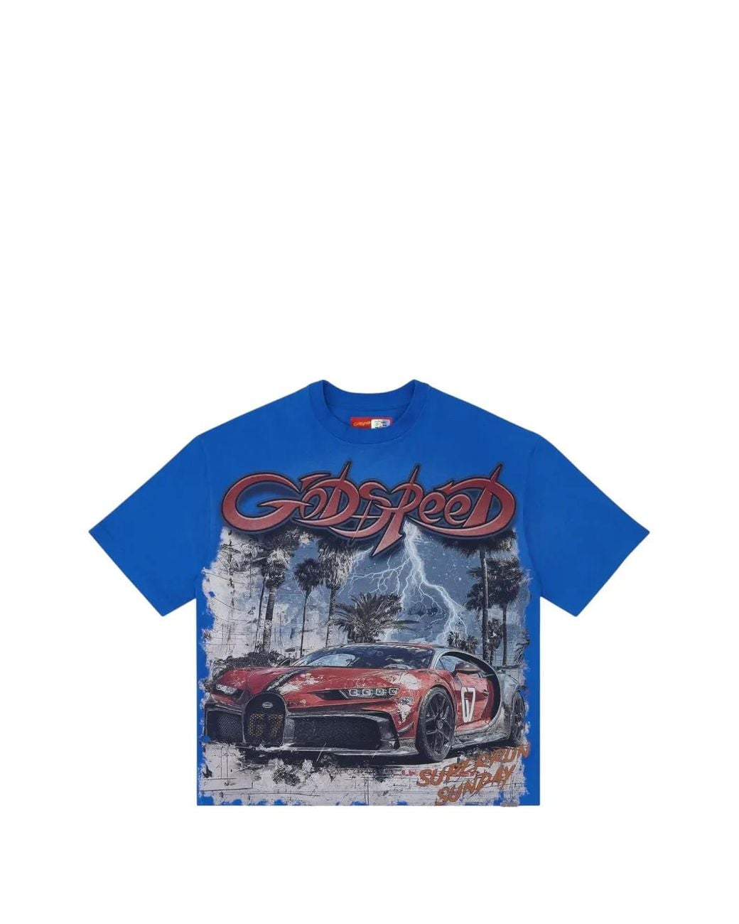 Godspeed Blue Miami Superrun T-Shirt for men