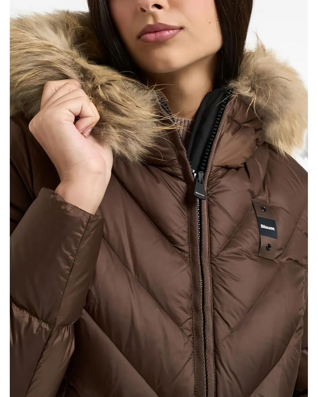 Blauer Brown Alicia Puffer Jacket