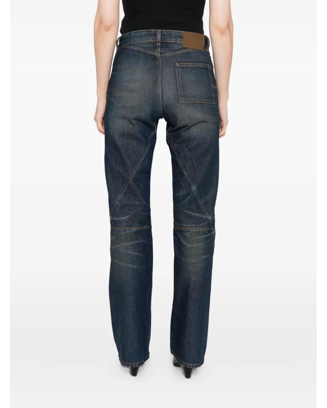 Our Legacy Blue Moto Cut Jeans