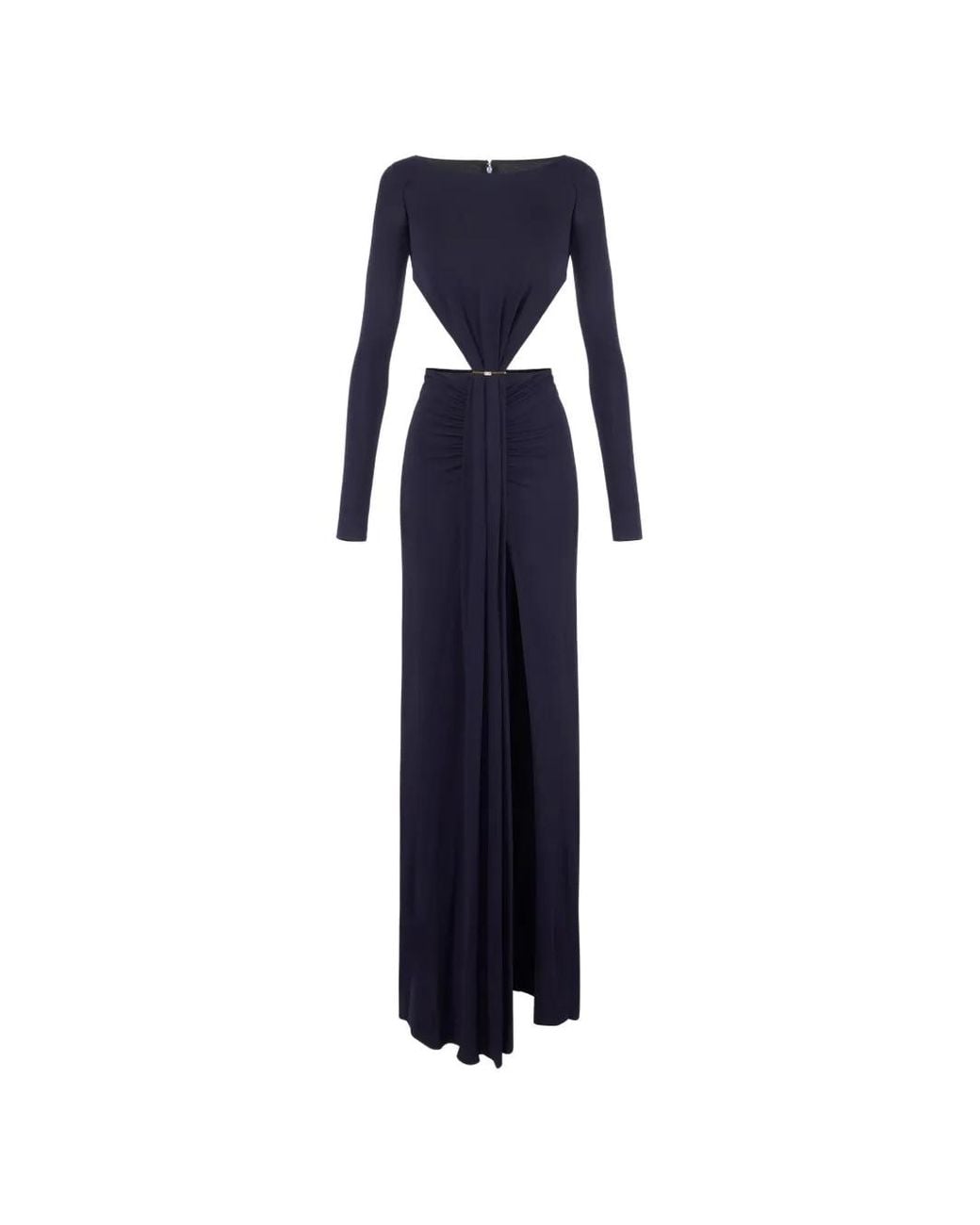 Elisabetta Franchi Blue Carpet Dress