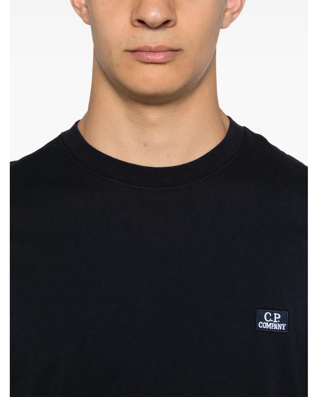 C P Company Black T-Shirts And Polos for men