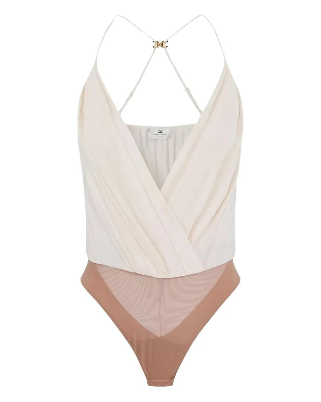 Elisabetta Franchi White Bodysuit