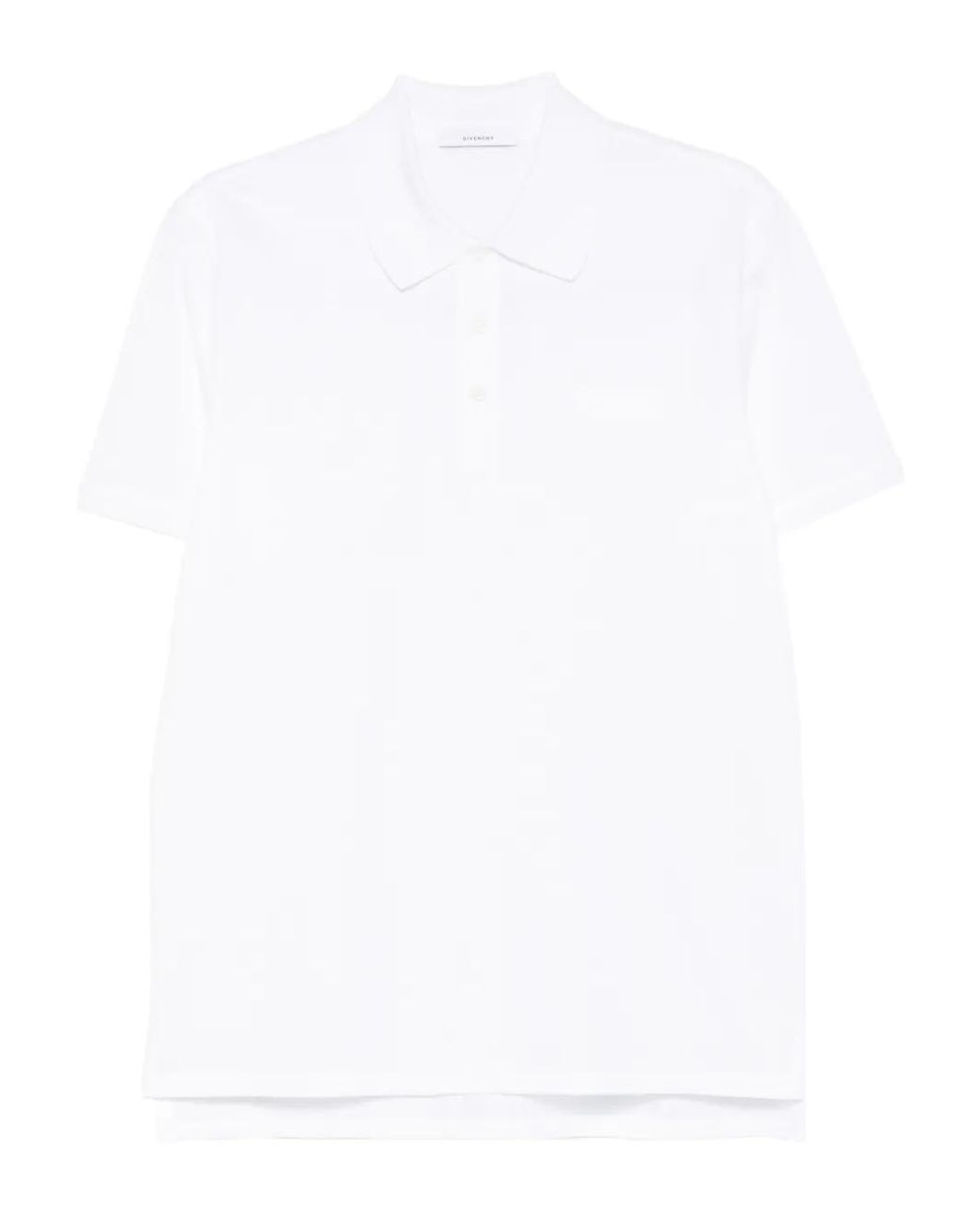 Givenchy Classic Polo Shirt With Traditional Collar in White für Herren