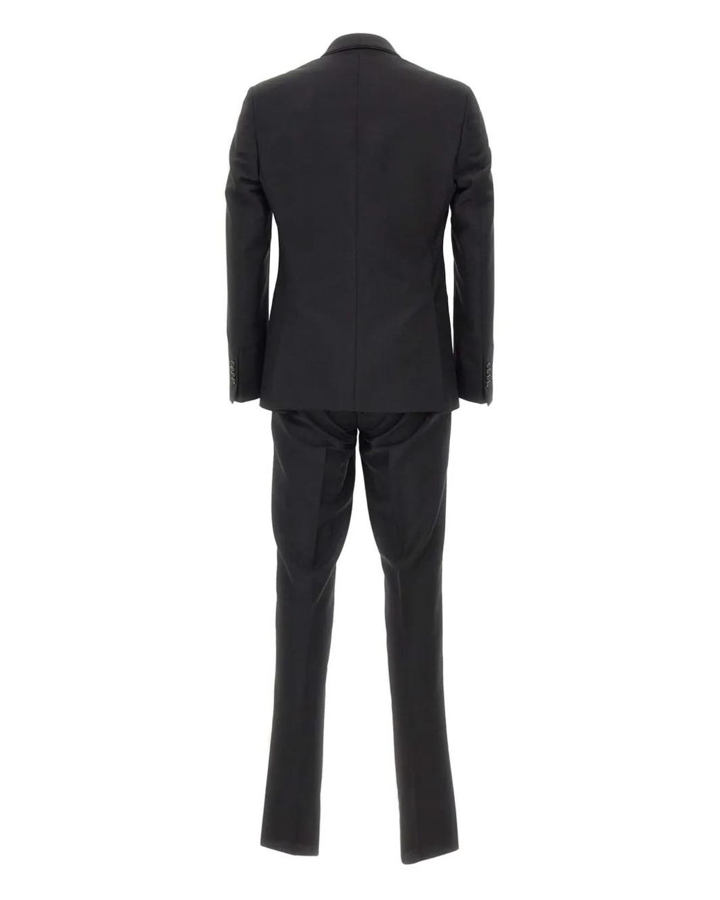 Carlo Pignatelli Black Buttoned Suit for men