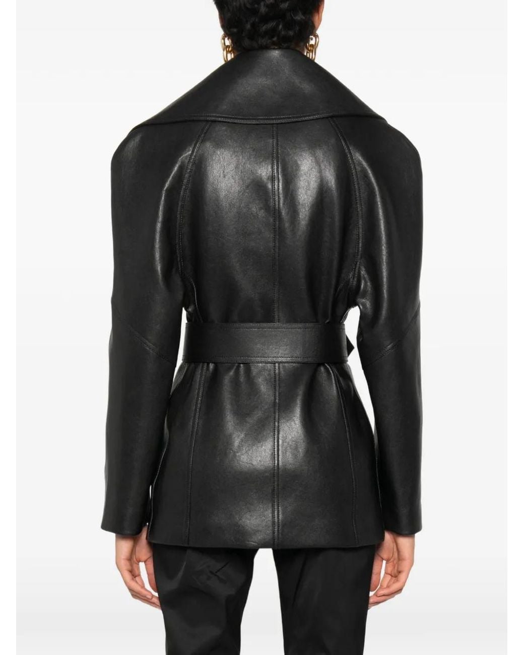 Gucci Black Dionysus Belted Jacket