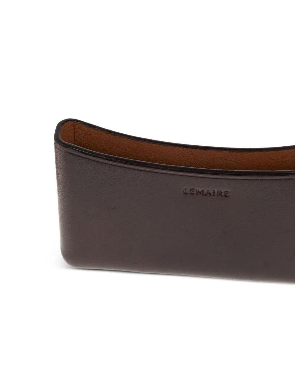 Lemaire Purple Curved Wallet