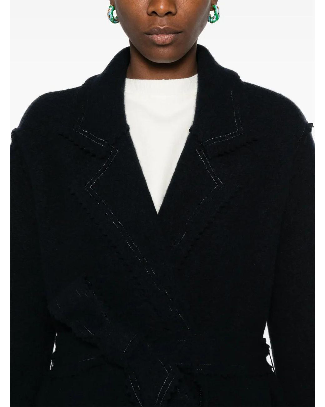Max Mara Black Jene Coat