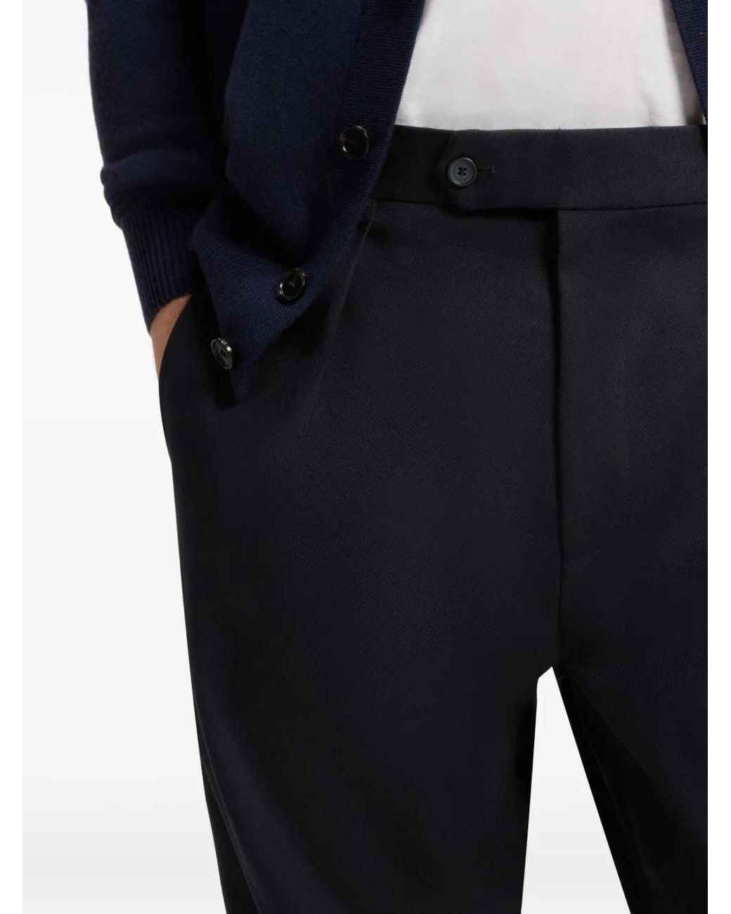 Boss Blue X David Beckham Tailored Trousers for men