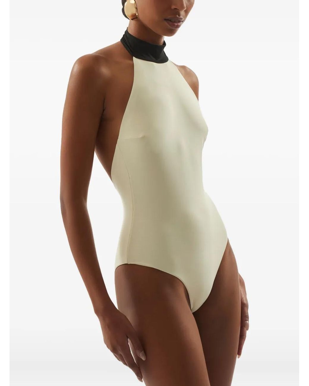 Taller Marmo White Dionysus Swimsuit