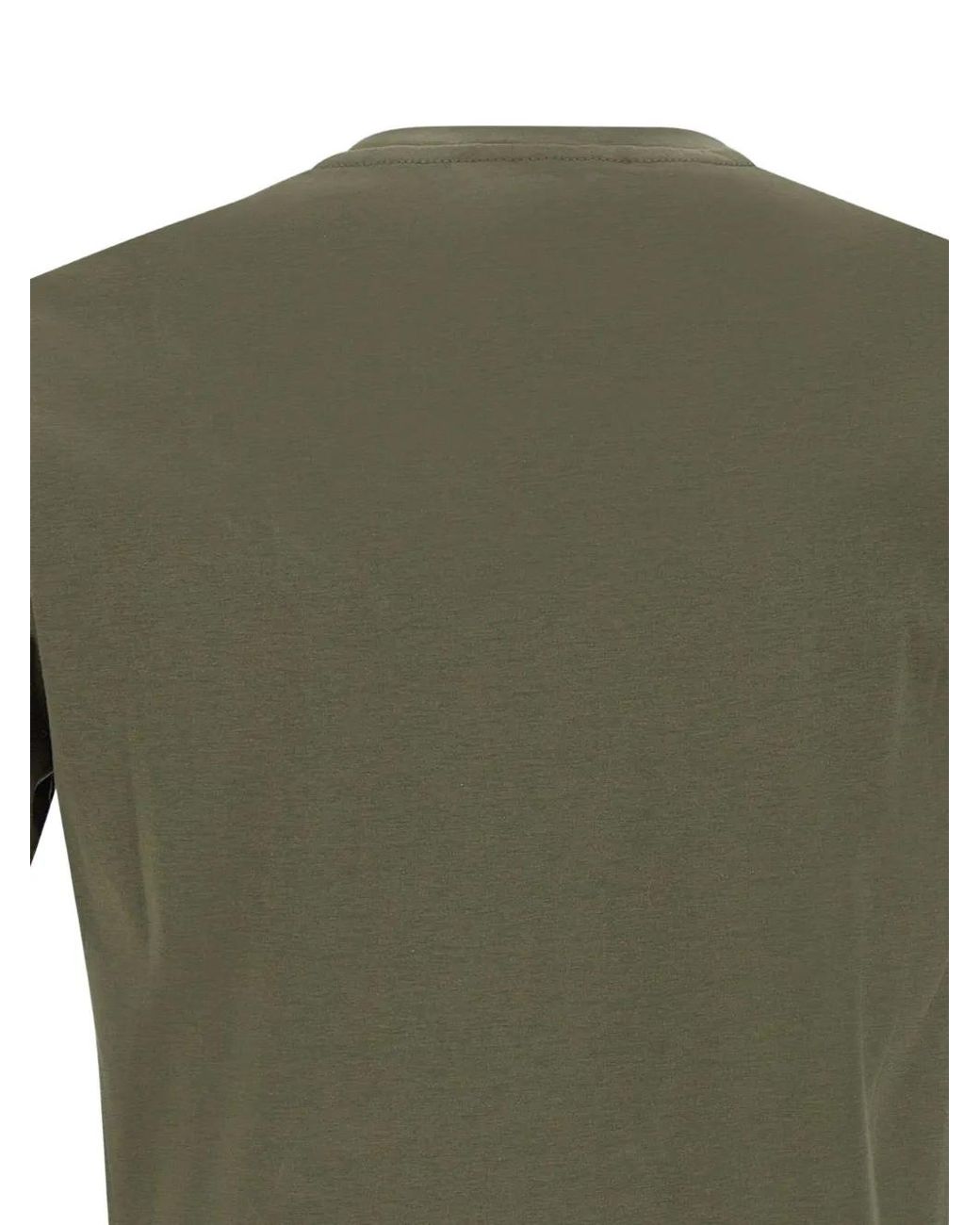 Kangra Green Crew-Neck T-Shirt for men