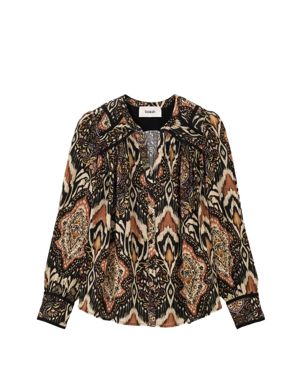 Ba&sh Black Zolie Shirt