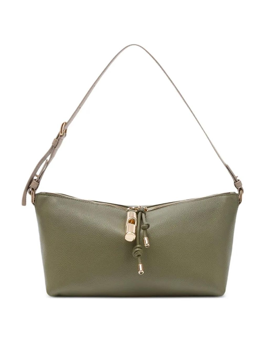 Furla Gray Debby Shoulder Bag