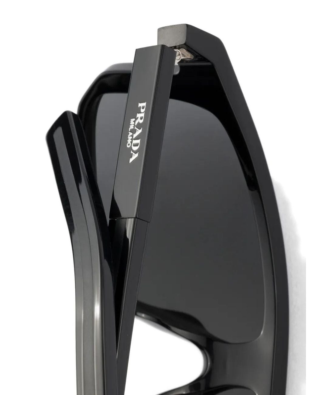 Prada Black Sunglasses With The Logo for men