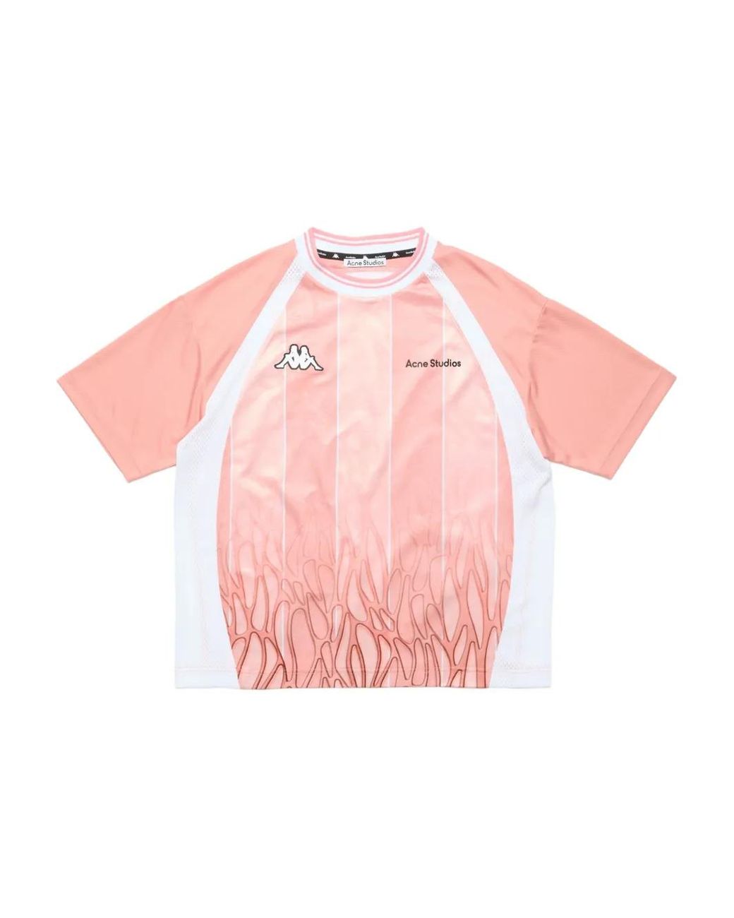 acne-pink-X-Kappa-Logo-T-Shirt