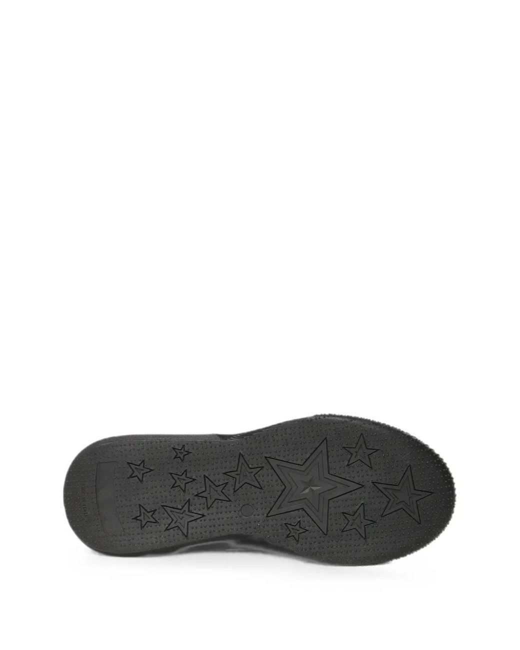 Giuliano Galiano Black Nemesis 2 Crocodile-Effect Sneakers for men