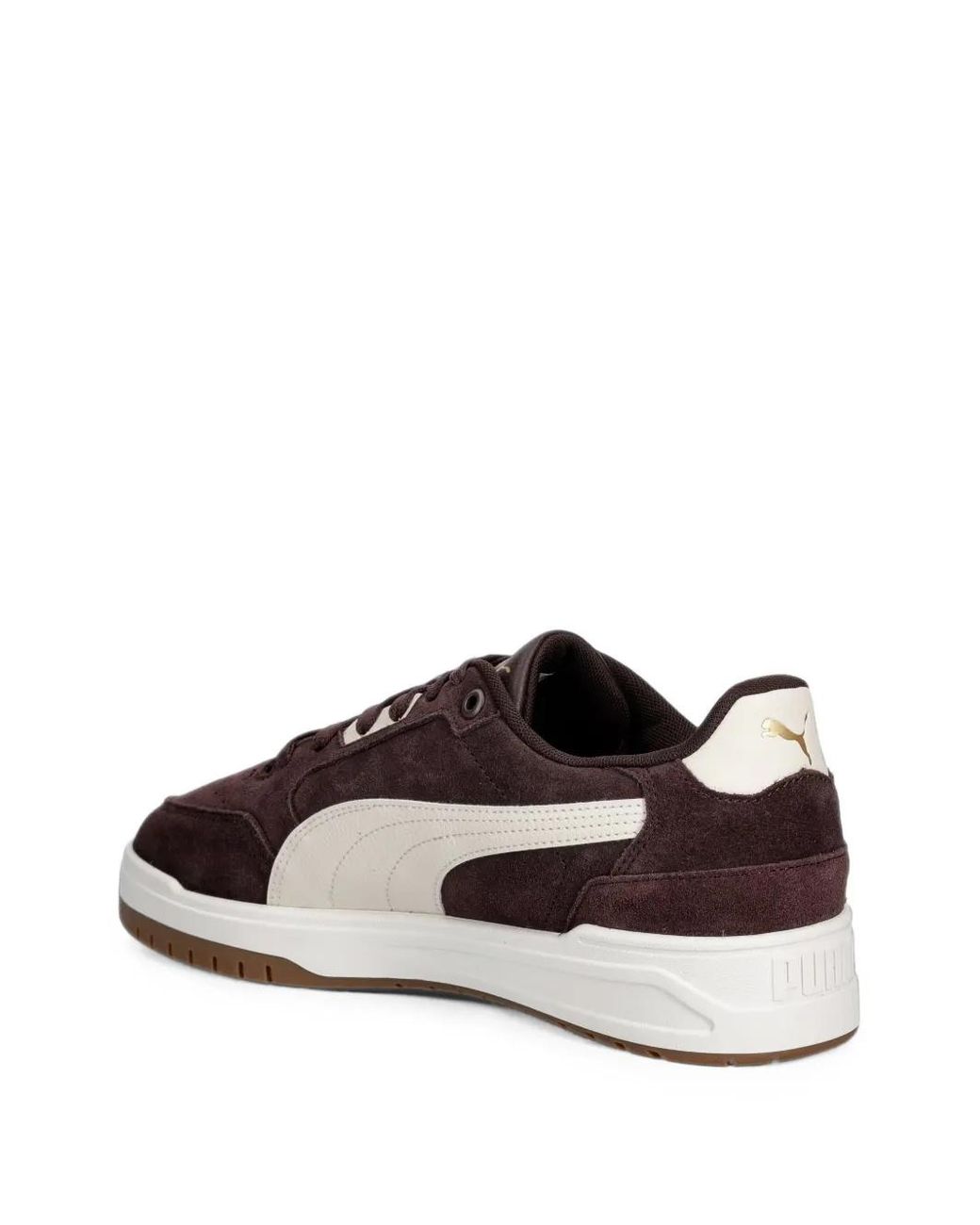PUMA Brown Shuffle Downtown Sneakers