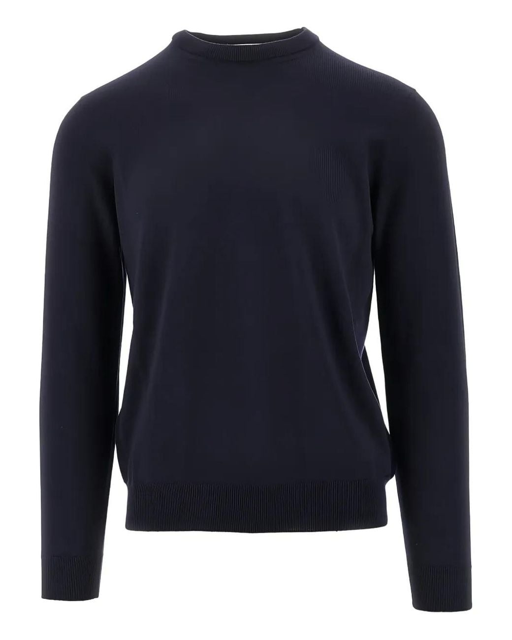 THE PULL Blue Crew-Neck Sweater for men