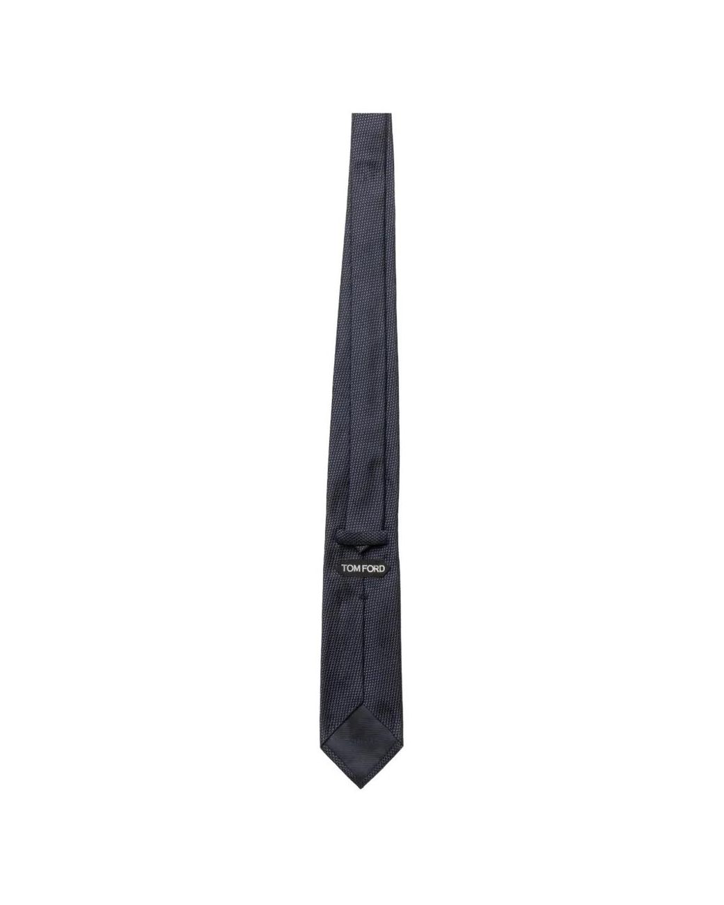 Tom Ford White Patterned Tie for men