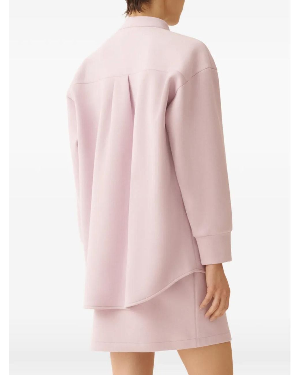Fabiana Filippi Pink Patch-Pocket Button Shirt
