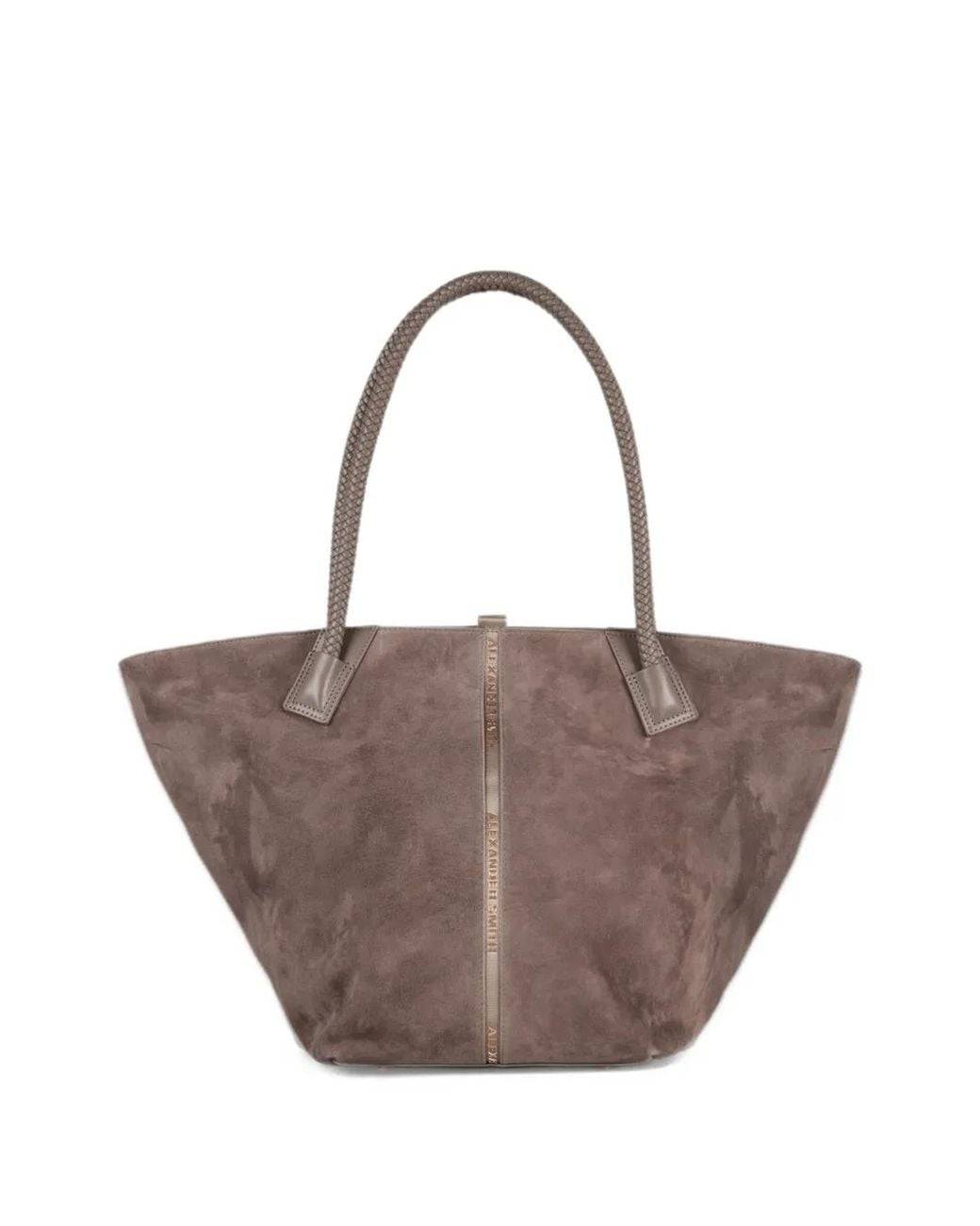Alexander Smith Brown Large Lauren Shoulder Bag