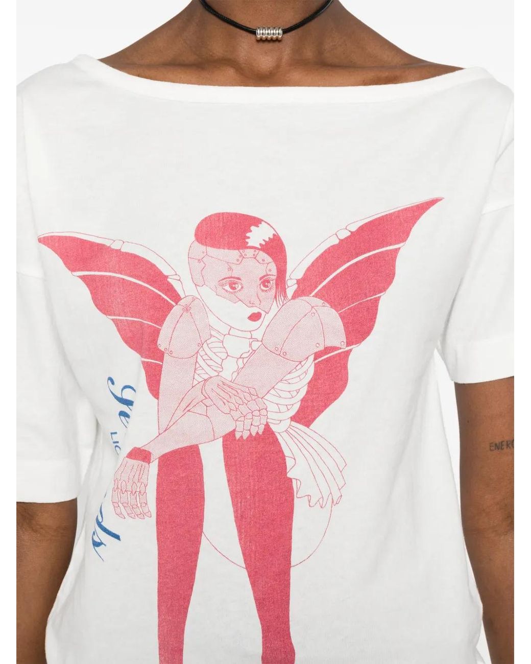 Our Legacy Pink Slant T-Shirt