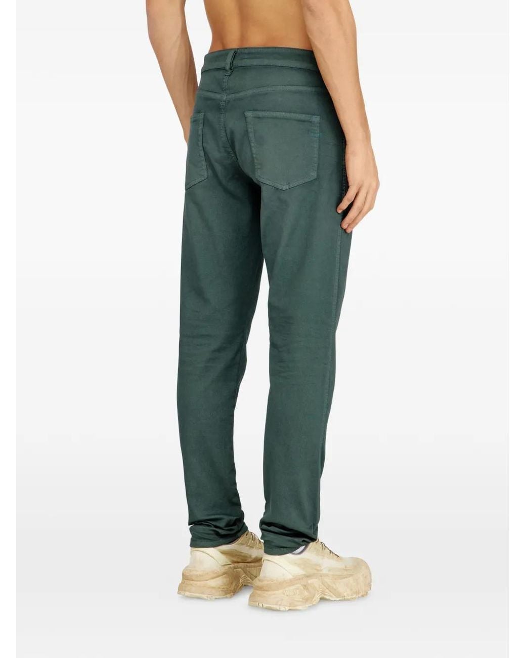 DIESEL Green D-Strukt Jeans for men