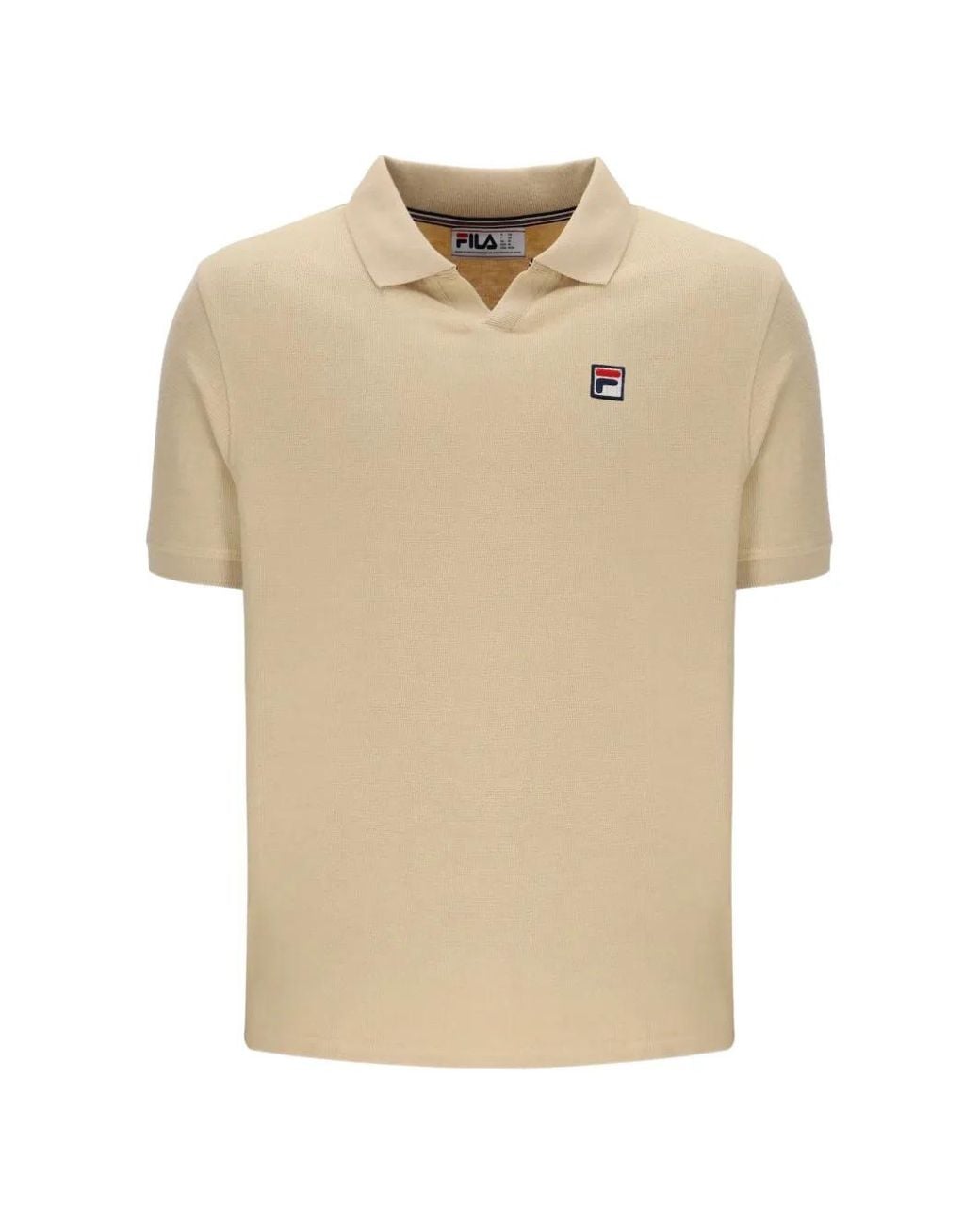 Fila Natural Tristiano Logo-Patch Short-Sleeve T-Shirt for men