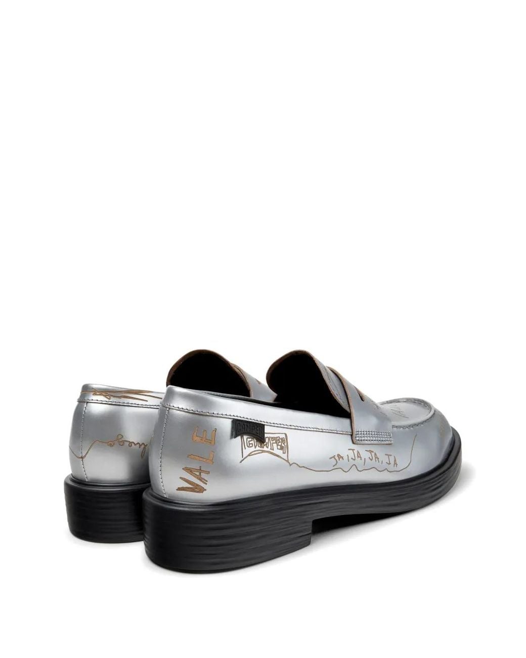 Camper White Mocassins Twins Dean