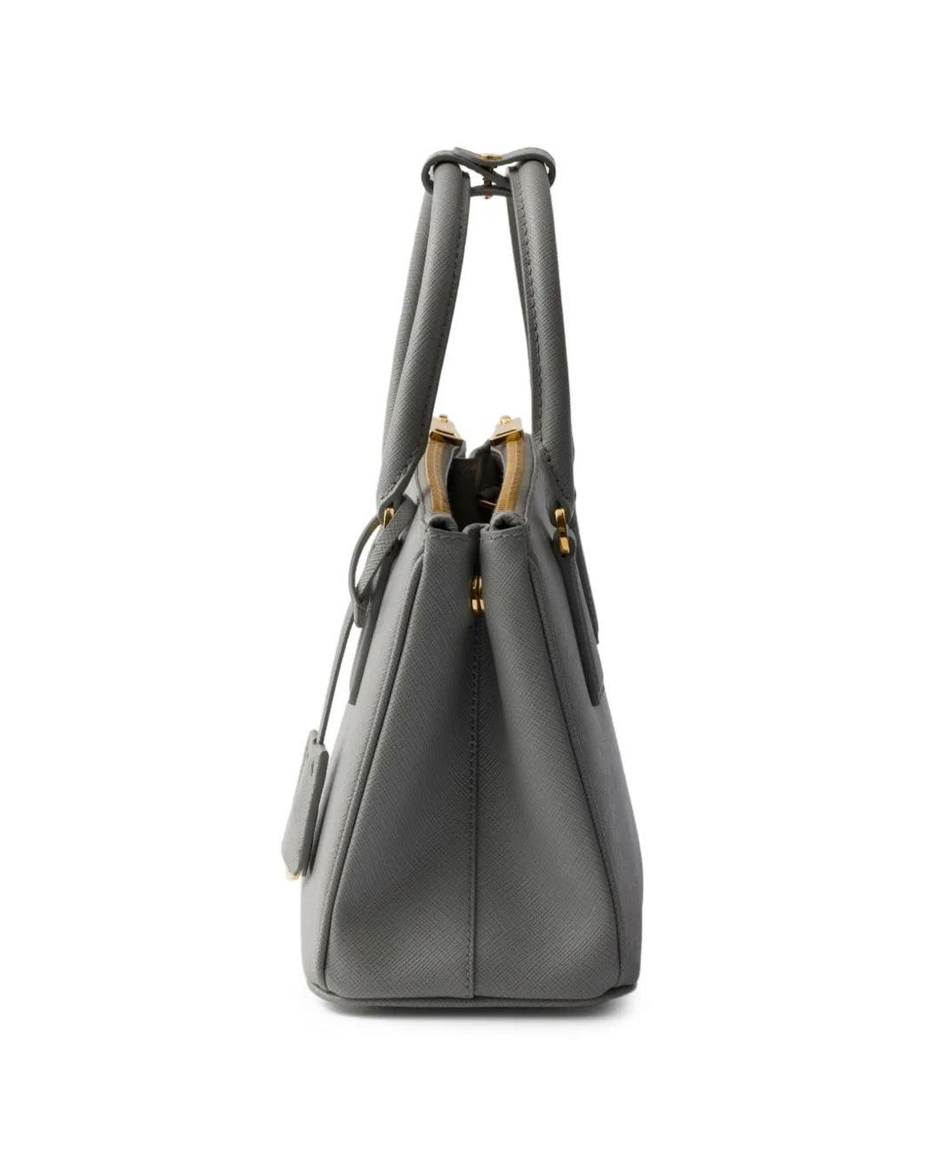 Prada Gray Small Galleria Tote Bag