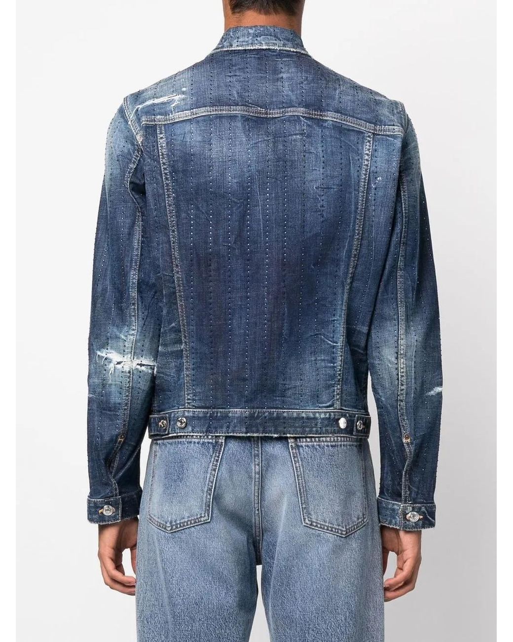 DSquared² Denim Jack in het Blue voor heren
