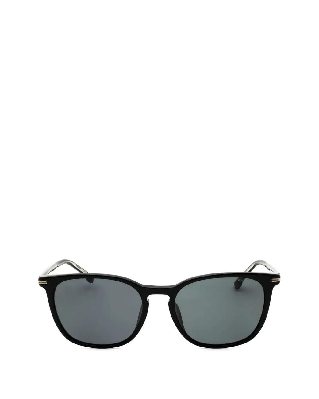 Boss Black Rectangular-Frame Sunglasses for men