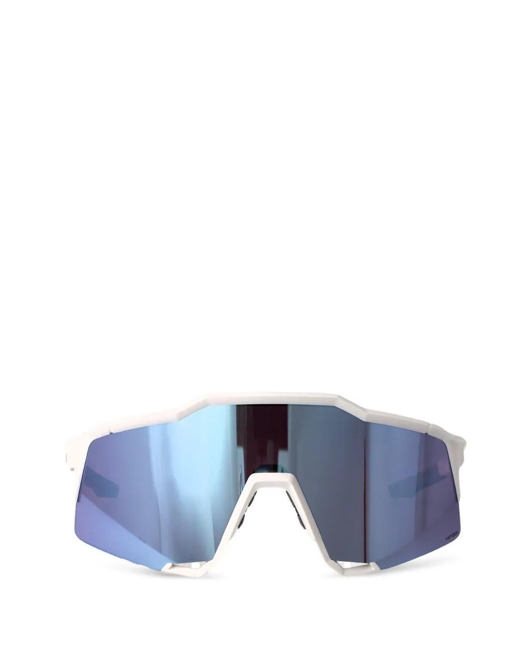 100% Eyewear Blue Speedcraft Shield-Frame Sunglasses