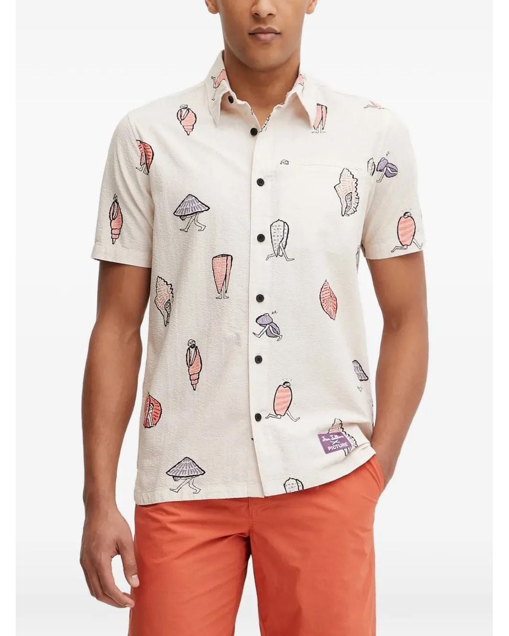 Picture White X Jean Jullien Shirt for men