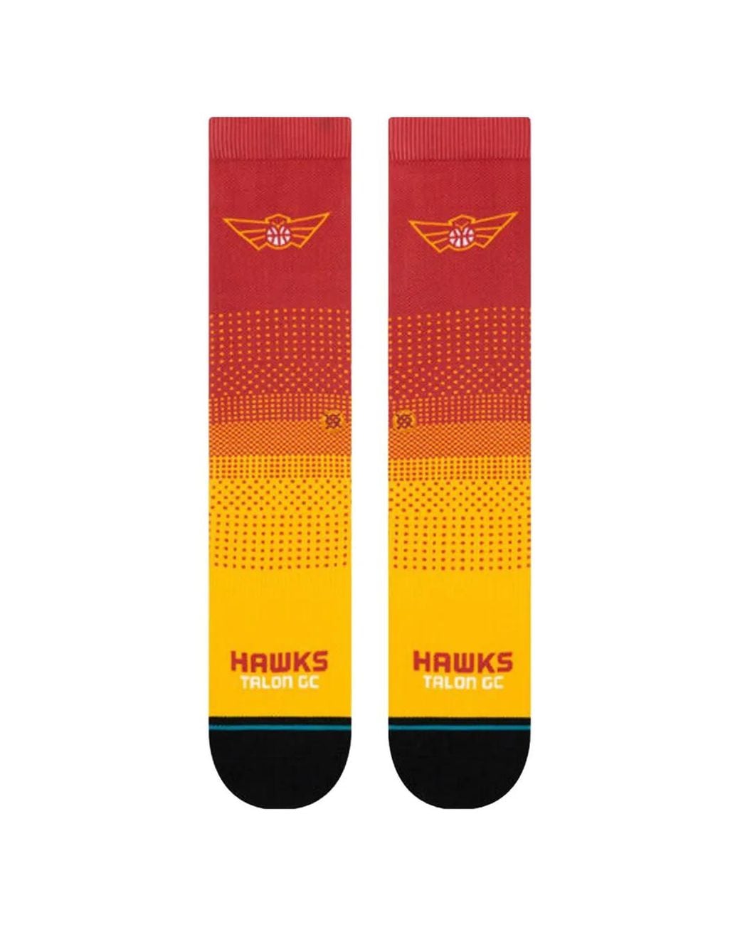 Stance Orange Nba Atlanta Hawks Talon Gc Socks for men