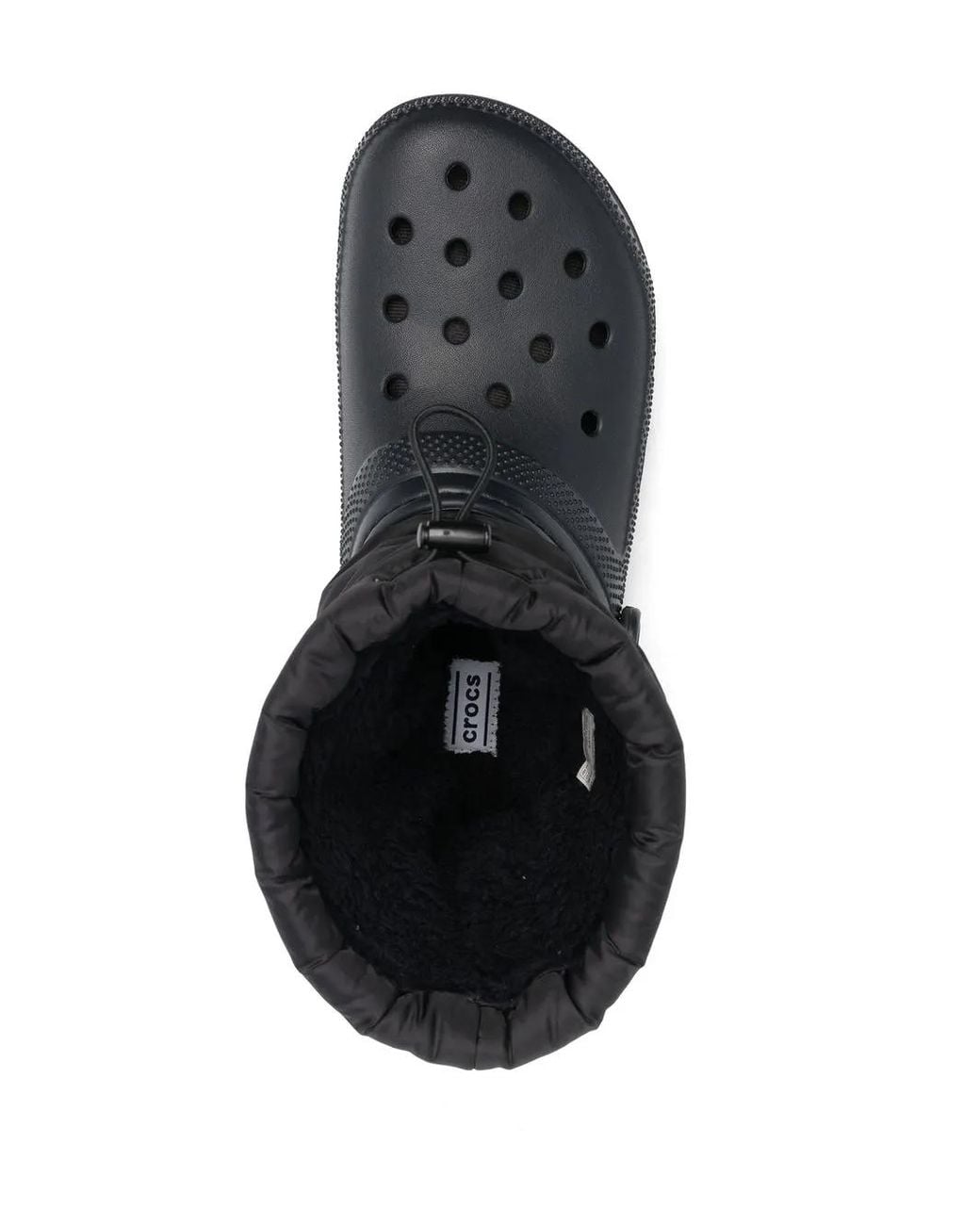 Botines Con Panel Acolchado CROCSTM de color Black