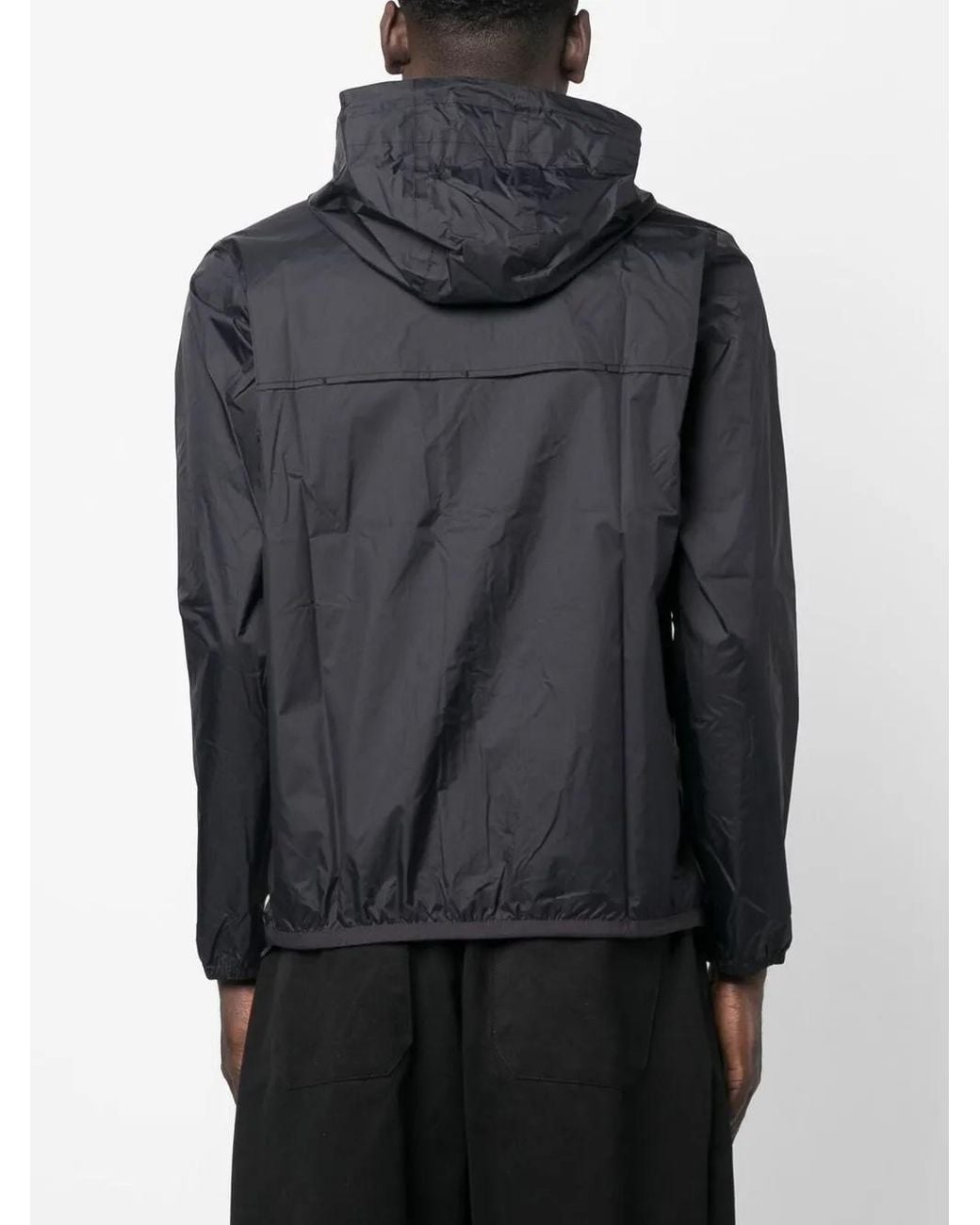 COMME DES GARÇONS PLAY Blue Lightweight Hooded Jacket