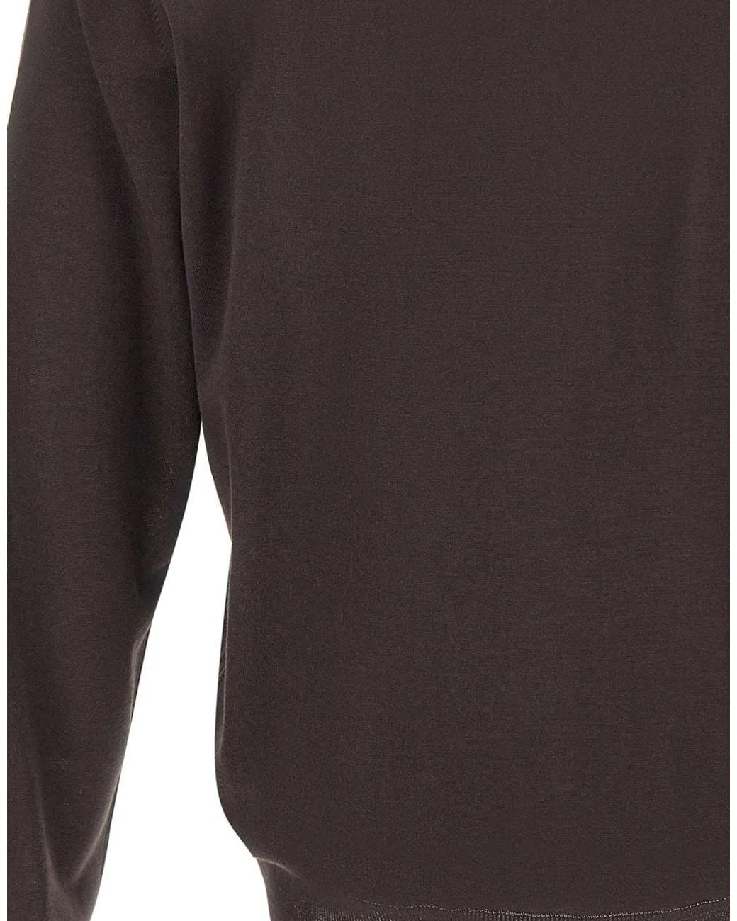 FILIPPO DE LAURENTIIS Gray V-Neck Button-Up Cardigan for men