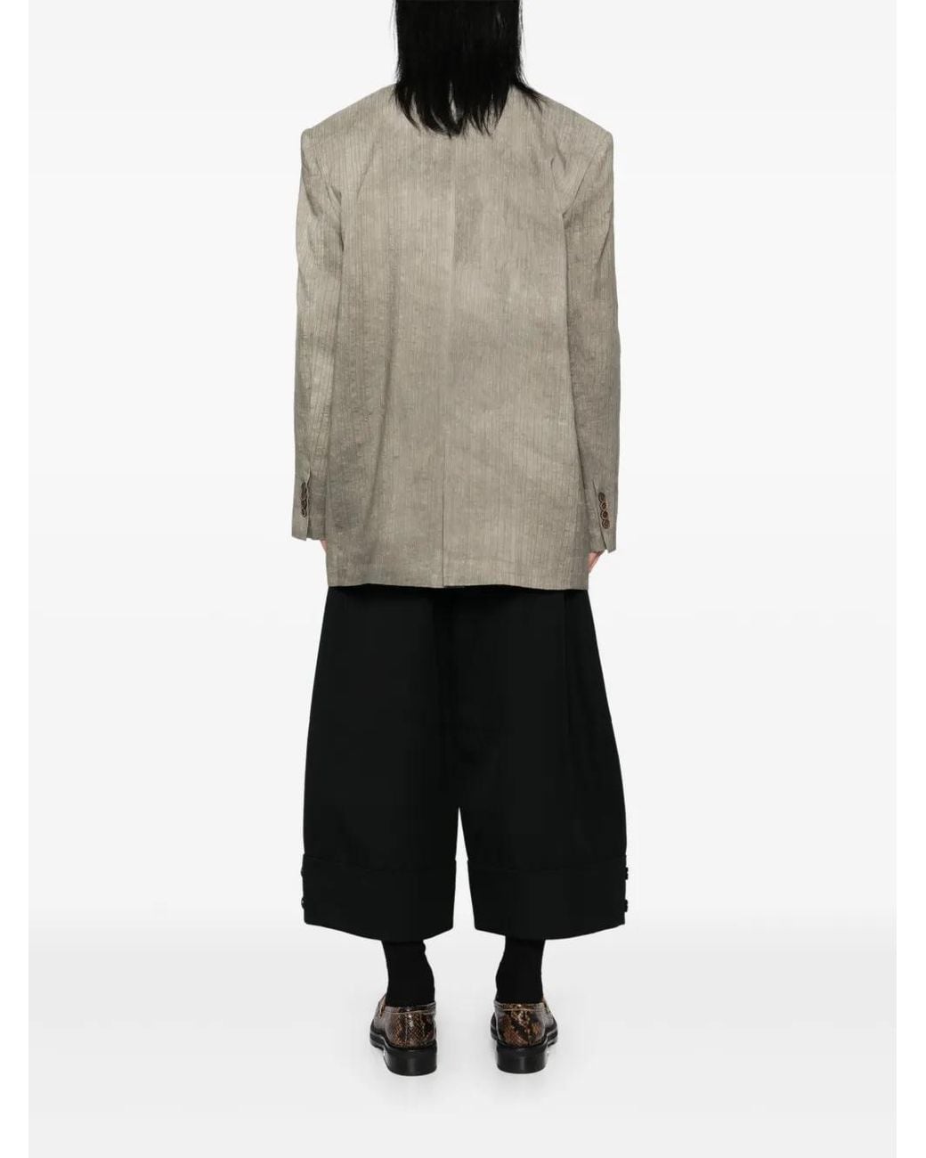 Uma Wang Gray Kava Jacket for men