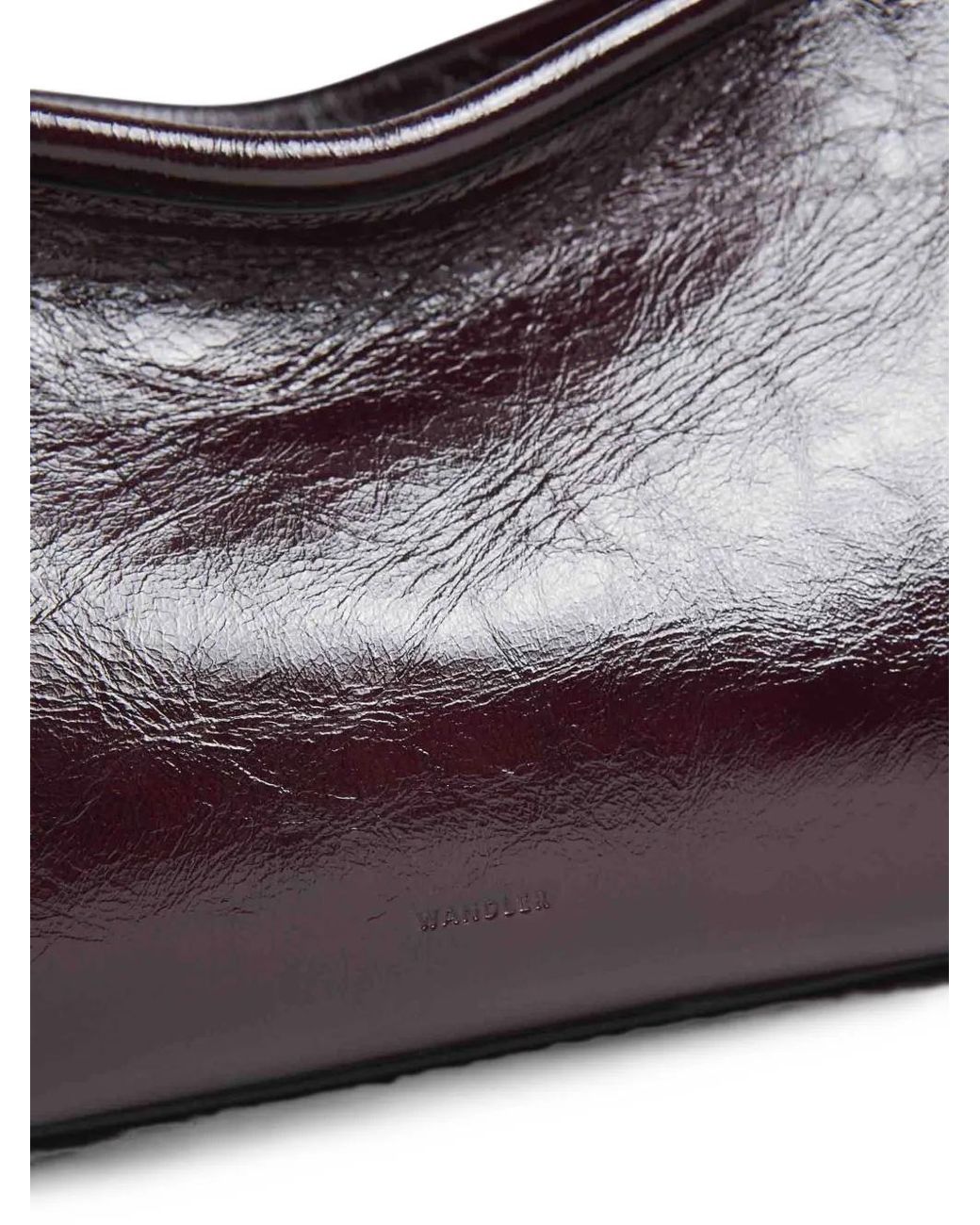 Wandler Purple Ida Patent Leather Tote Bag