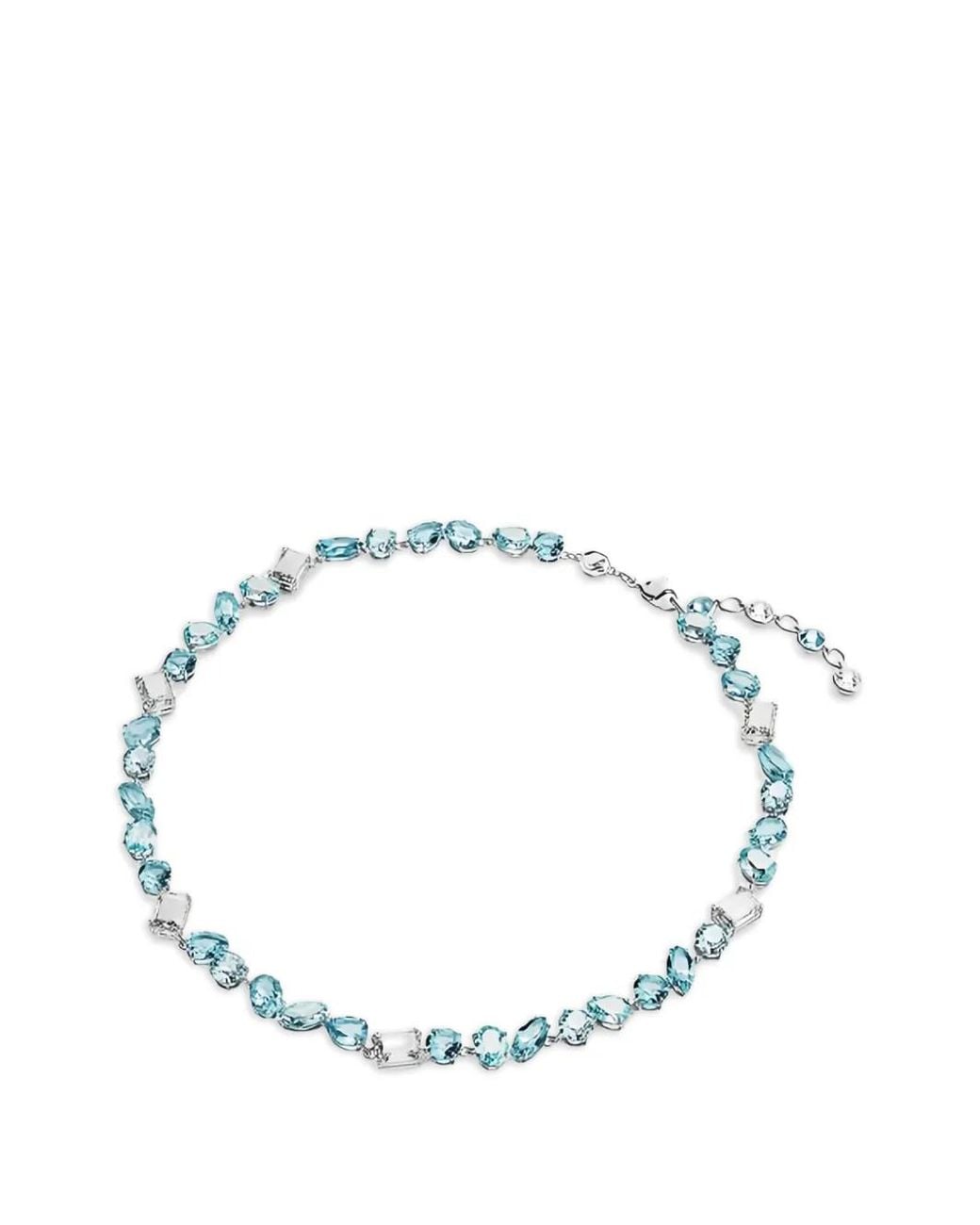 Swarovski Metallic Gema Crystal-Embellished Necklace