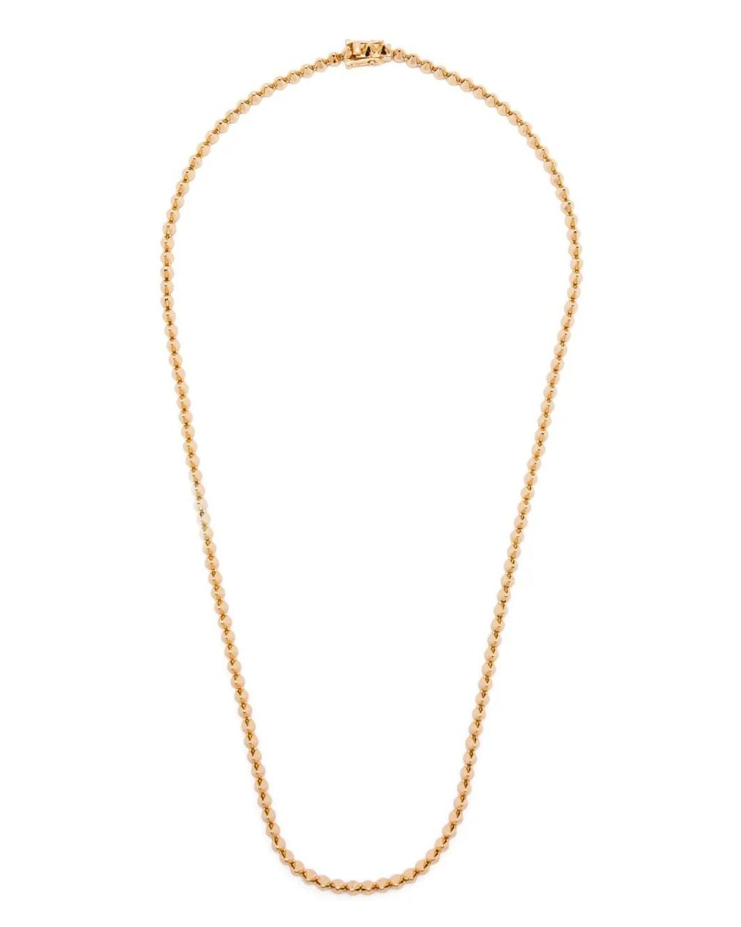 Eddie Borgo Metallic Cone Tennis Necklace