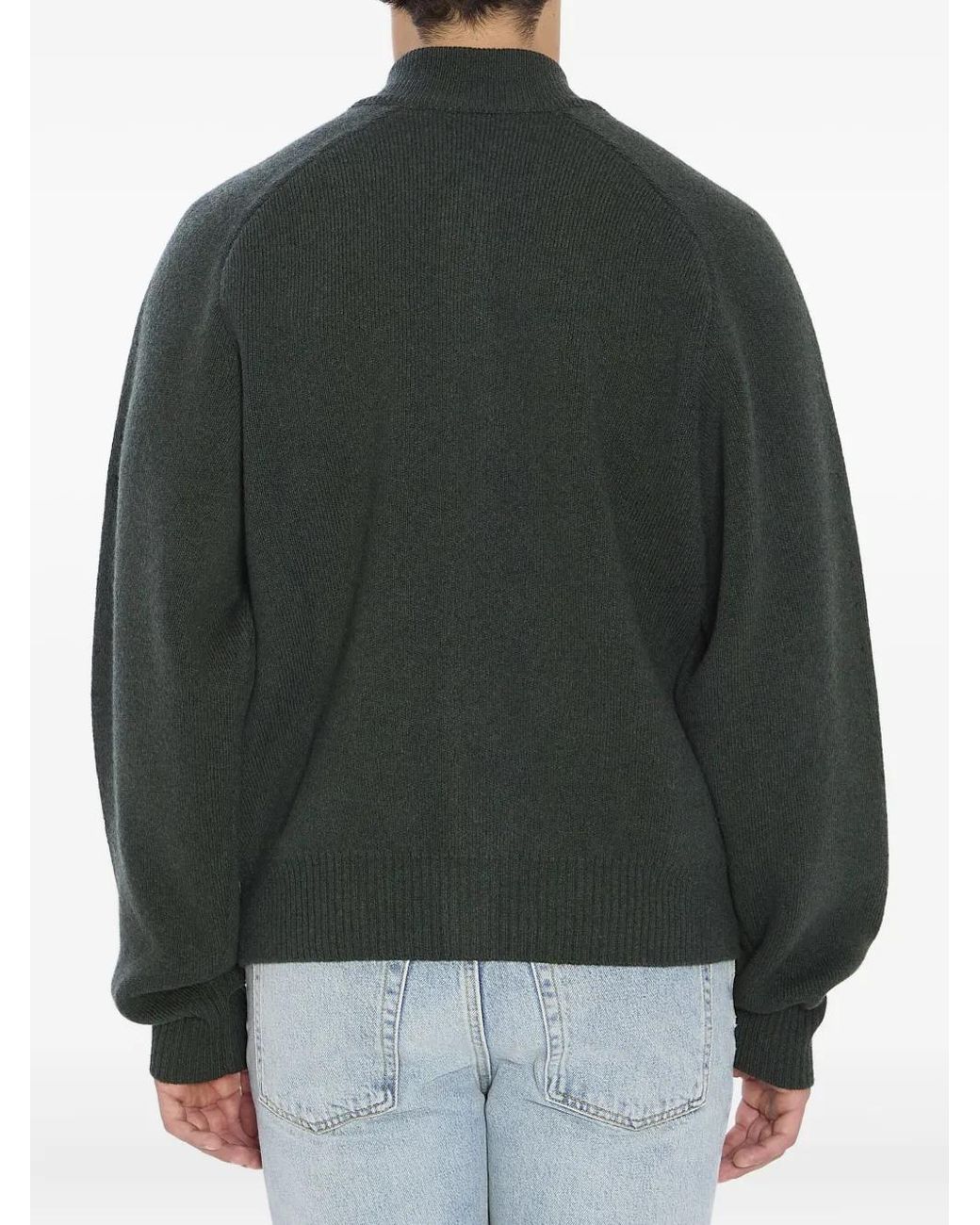 Jacquemus Green Pallone Cardigan Sweater for men