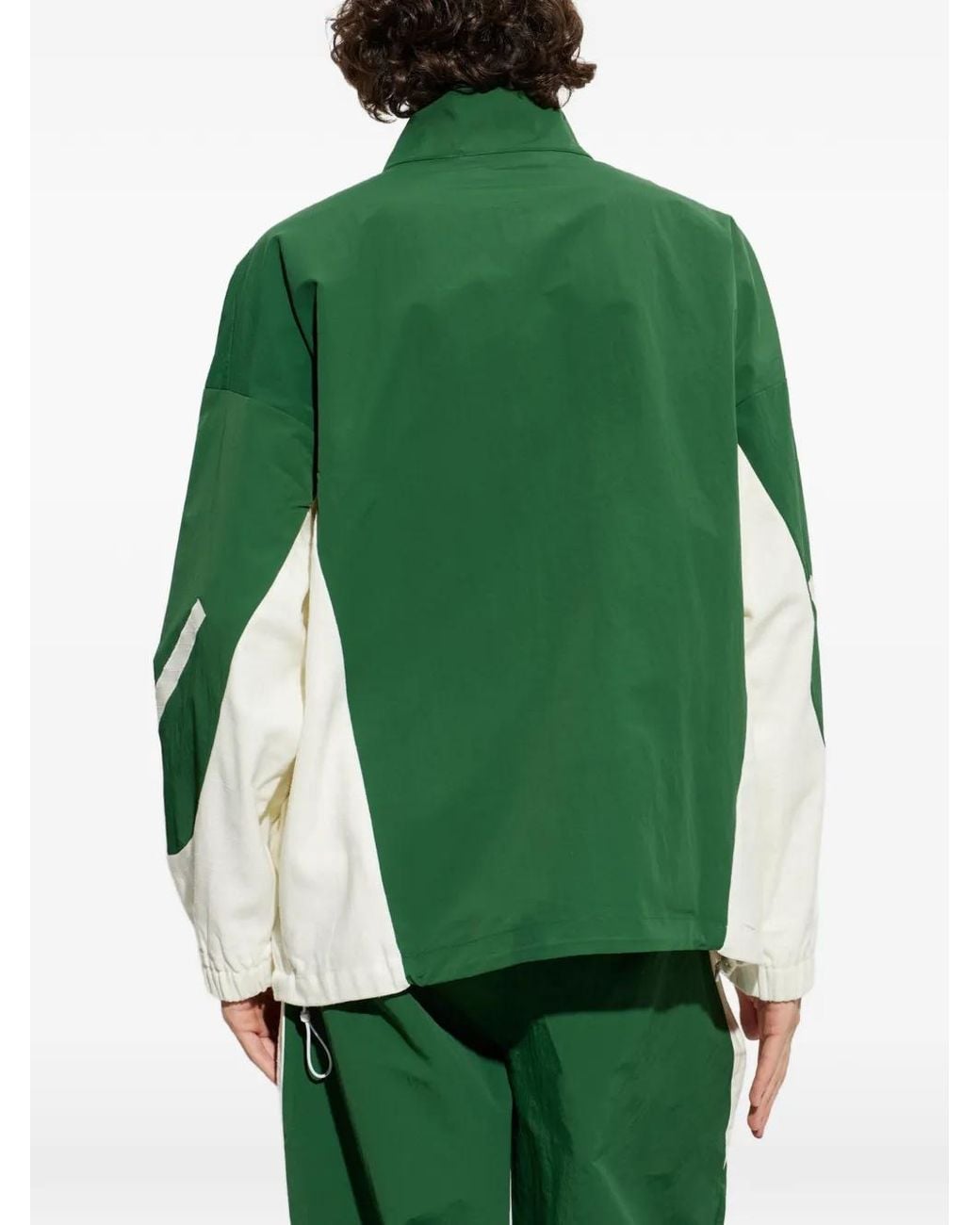 Adidas Green X Arte Antwerp Logo-Embroidered Full-Zip Sweatshirt